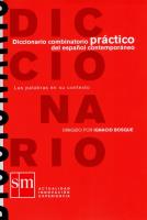 Opakowanie Diccionario combinatorio practico del espanol