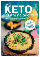 Dieta keto 28 dni na talerzu. Autor: Joanna Zielewska. SmakLiter.pl Okładka książki Dieta keto 28 dni na talerzu