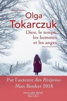 Dieu, le temps, les hommes et les anges. Autor: Olga Tokarczuk. SmakLiter.pl Okładka książki Dieu, le temps, les hommes et les anges