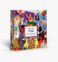 Dinner with Frida. Autor: Iratxe López de Munáin. SmakLiter.pl Okładka książki Dinner with Frida