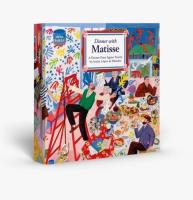 Dinner with Matisse. Autor: Iratxe López de Munáin. SmakLiter.pl Okładka książki Dinner with Matisse