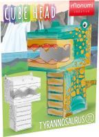 Dino Tyrannosaurus Cube Head MCH000109. Wydawca: Monumi. SmakLiter.pl Opakowanie Dino Tyrannosaurus Cube Head MCH000109