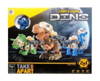 Opakowanie Dinozaur do skręcania z dźwiękiem i światłem