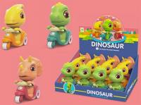 Dinozaur na skuterze naciśnij i jedź. Wydawca: Trifox. SmakLiter.pl Opakowanie Dinozaur na skuterze naciśnij i jedź