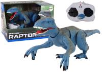 Opakowanie Dinozaur R/C Velociraptor niebieski z dźwiękiem