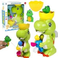 Dinozaur z kołowrotkiem do kąpieli. Wydawca: Maksik. SmakLiter.pl Opakowanie Dinozaur z kołowrotkiem do kąpieli