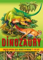 Okładka książki Dinozaury. Encyklopedia dla dzieci w wieku 7-10 lat