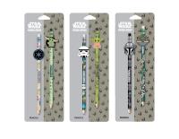 Opakowanie DISNEY FASHION - OŁÓWKI Z GUMOWĄ NAKŁADKĄ 2 SZT. MIX BLISTER  /MANDALORIAN /12/
