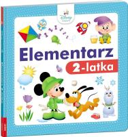 Okładka książki Disney Maluch. Elementarz 2-latka