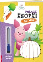Okładka książki Disney maluch Połącz kropki Na wsi PKM-9201