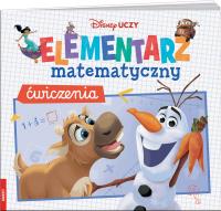 Okładka książki Disney uczy Elementarz matematyczny ćwiczenia UMC-9302