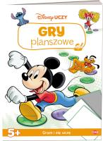 Okładka książki Disney Uczy. Gry planszowe
