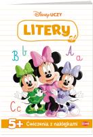 Okładka książki Disney Uczy. Litery. Minnie