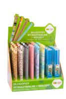 Opakowanie Display Długopis wymazywalny Uszaki mix 1 0.5mm niebieski Happy Color 36 szt. + wkłady 12 etui