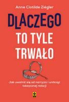 Dlaczego to tyle trwało Jak uwolnić się od narcyza i uniknąć toksycznych relacji. Autor: Anne Clotilde Ziegler. SmakLiter.pl Okładka książki Dlaczego to tyle trwało Jak uwolnić się od narcyza i uniknąć toksycznych relacji