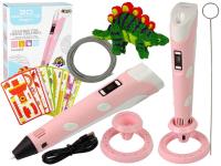 Opakowanie Długopis 3D różowy drukarka pen wkłady szablony