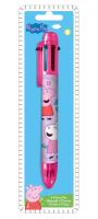 Opakowanie Długopis 6 kolorów Peppa Pig PP17108