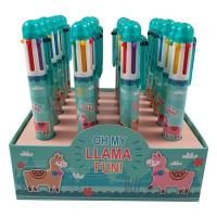 Długopis 6 kolorów w jednym Lama (24szt). Wydawca: Ziemia Obiecana. SmakLiter.pl Opakowanie Długopis 6 kolorów w jednym Lama (24szt)