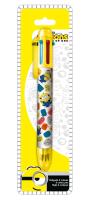 Opakowanie Długopis 6 kolorowy Minionki mix MS10016