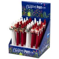 Okładka książki Długopis Automatyczny Christmas Niebieski 89667 Centrum