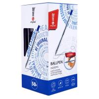 Długopis biurowy 0,7mm niebieski (50szt) MemoBe. Wydawca: MemoBe. SmakLiter.pl Opakowanie Długopis biurowy 0,7mm niebieski (50szt) MemoBe