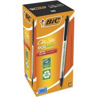 Długopis Ecolutions Clic Stic czarny (50szt) BIC. Wydawca: Bic. SmakLiter.pl Opakowanie Długopis Ecolutions Clic Stic czarny (50szt) BIC