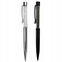 Opakowanie Długopis metalowy z kryształkami mix