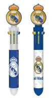 Długopis  Real Madryt 10 kolorowy z toperem 3D RM00008 1szt.mix. Wydawca: Kids Euroswan. SmakLiter.pl Opakowanie Długopis  Real Madryt 10 kolorowy z toperem 3D RM00008 1szt.mix