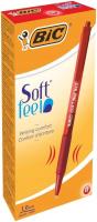Długopis Soft Feel czerwony (12szt) BIC. Wydawca: Bic. SmakLiter.pl Opakowanie Długopis Soft Feel czerwony (12szt) BIC
