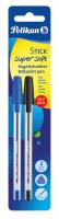 Długopis stick super soft Pelikan 2 szt. .. Wydawca: Pelikan. SmakLiter.pl Opakowanie Długopis stick super soft Pelikan 2 szt. .