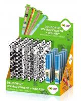 Opakowanie Długopis usuwalny Black&White 0,5 wkłady (36szt)