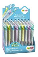 Opakowanie Długopis wymazywalny Hello Bears 0,5mm nieb(36szt)