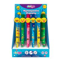 Opakowanie Długopis wymazywalny ze skuwką Emotki (36szt)