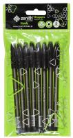 Opakowanie Długopis ze skuwką Zenith Handy 0,7mm czarny 8szt.