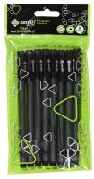 Długopis ze skuwką Zenith Pixel 0,5mm czarny 8szt.. Wydawca: ASTRA art-pap. SmakLiter.pl Opakowanie Długopis ze skuwką Zenith Pixel 0,5mm czarny 8szt.