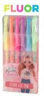 Opakowanie Długopis żelowy fluo 6 kolorów