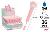 Opakowanie Długopis żelowy Squishy Łapka (36szt)