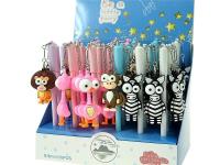 Opakowanie Długopis żelowy zwierzęta (36szt)