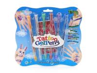 Opakowanie Długopisy brokatowe do tatuażu 6szt