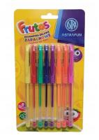 Długopisy żelowe zapachowe 8kol ASTRA. Wydawca: ASTRA papiernicze. SmakLiter.pl Opakowanie Długopisy żelowe zapachowe 8kol ASTRA