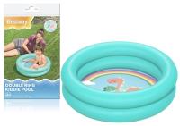 Dmuchany basenik miętowy Dinozaur 61x15cm. Wydawca: Bestway. SmakLiter.pl Opakowanie Dmuchany basenik miętowy Dinozaur 61x15cm