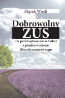 Okładka książki Dobrowolny ZUS dla przedsiębiorców w Polsce...