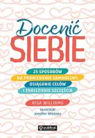 Docenić siebie. Autor: Williams Risa. SmakLiter.pl Okładka książki Docenić siebie