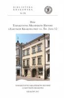 Dom Towarzystwa Miłośników Historii i Zabytków.... Autor:   Praca zbiorowa. SmakLiter.pl Okładka książki Dom Towarzystwa Miłośników Historii i Zabytków...