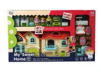 Opakowanie Domek dla lalek z figurkami i meblami światło