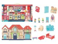 Opakowanie Domek dla lalek z meblami i figurkami
