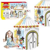 Opakowanie Domek kartonowy do malowania