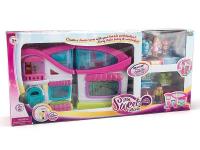 Opakowanie Domek z figurkami i meblami światło dźwięk