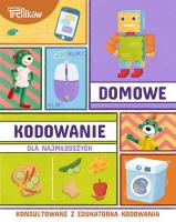 Domowe kodowanie. Rodzina Treflików. Autor: Martyna Jelonek. SmakLiter.pl Okładka książki Domowe kodowanie. Rodzina Treflików