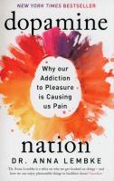 Dopamine Nation. Autor: Lembke Anna. SmakLiter.pl Okładka książki Dopamine Nation